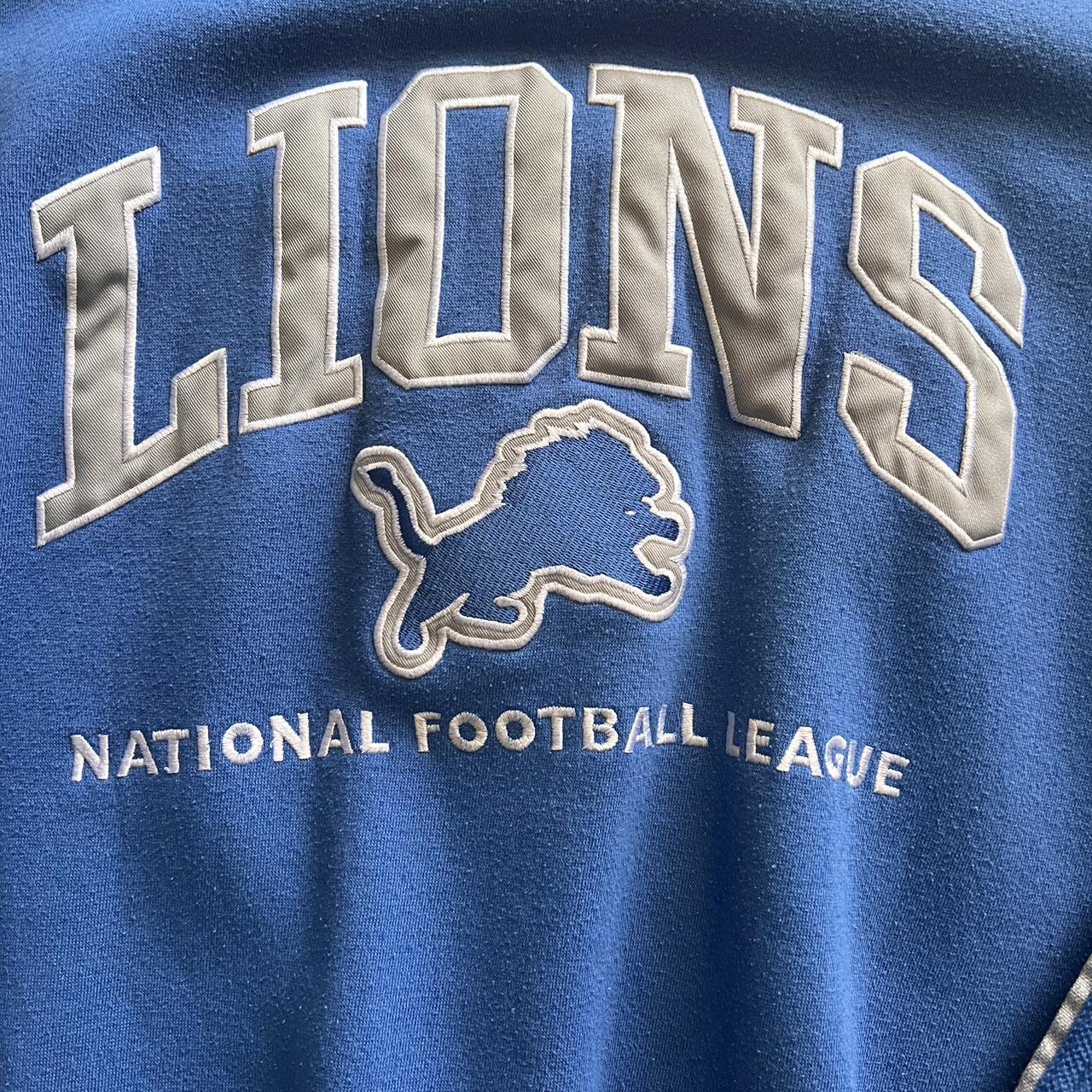 A1 VINTAGE 90S DETROIT LIONS 1953 WORLD CHAMPS SHIRT - Depop