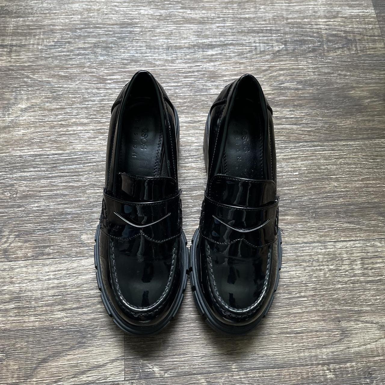 asos brown loafers