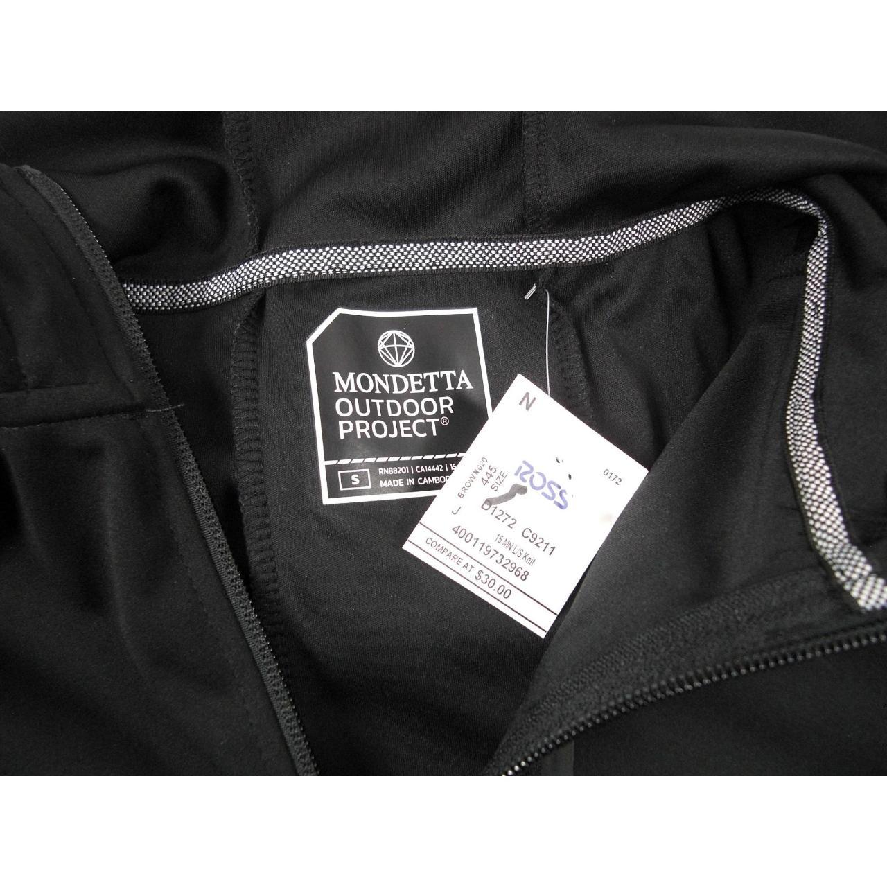 Mondetta Men's Black Outdoor Project Full Zip Jacket - Depop