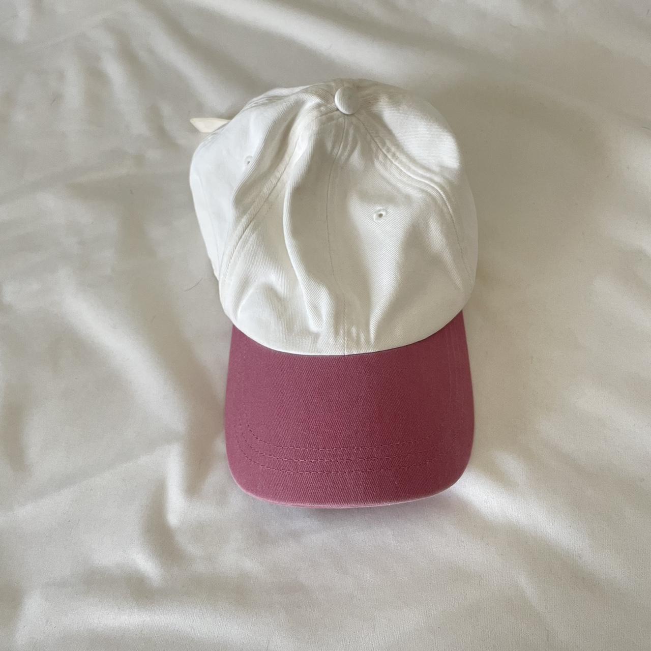 j crew pink hat