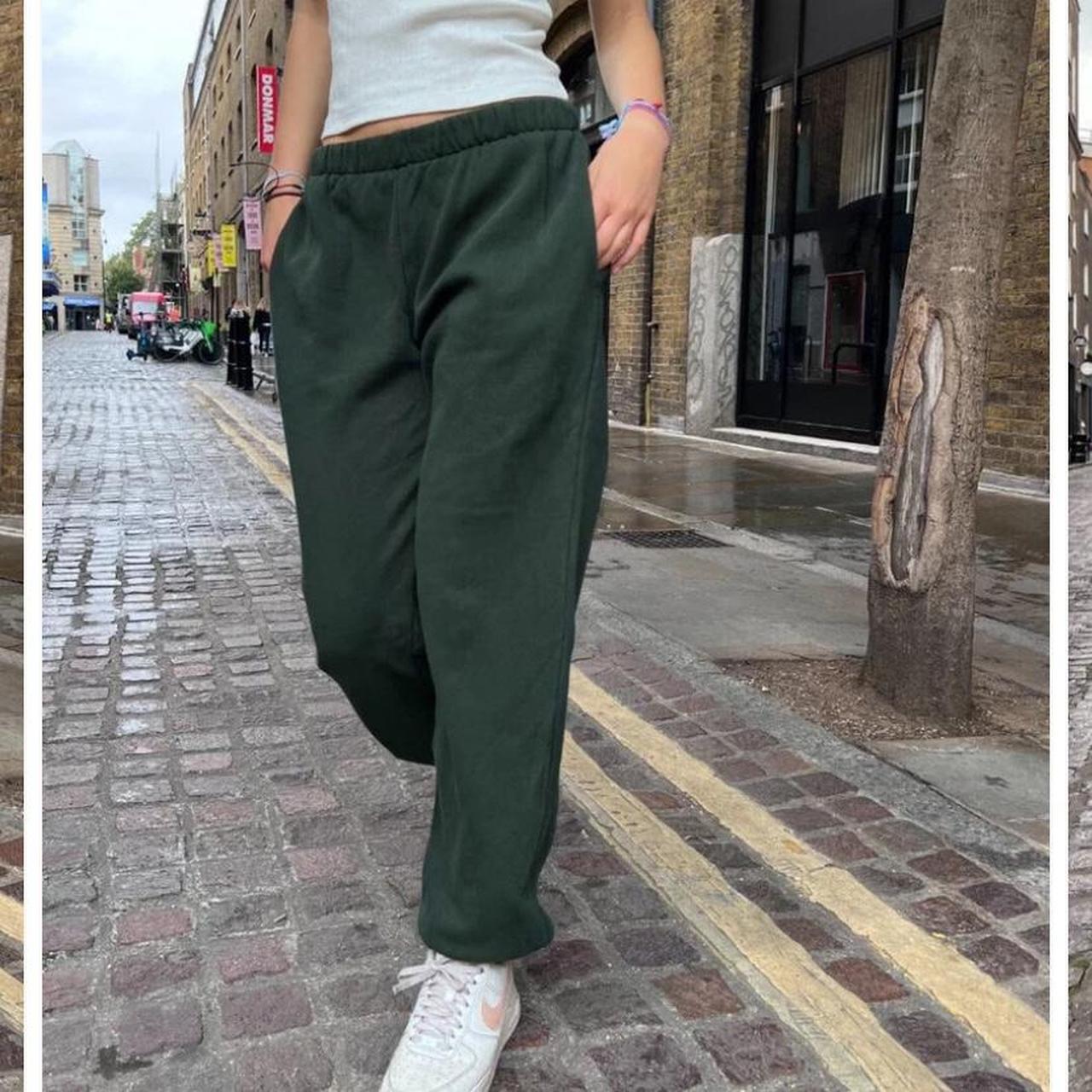 Brandy melville green rosa sweatpants sale