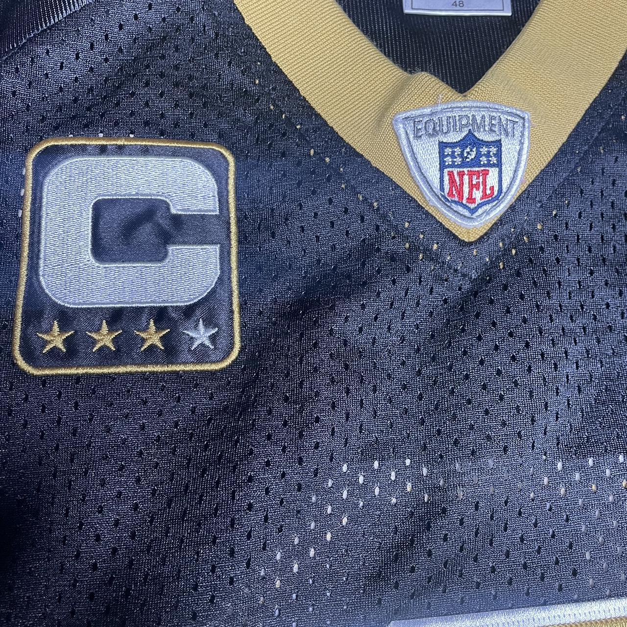 Black Reebok Drew Brees Saints jersey #nfl - Depop