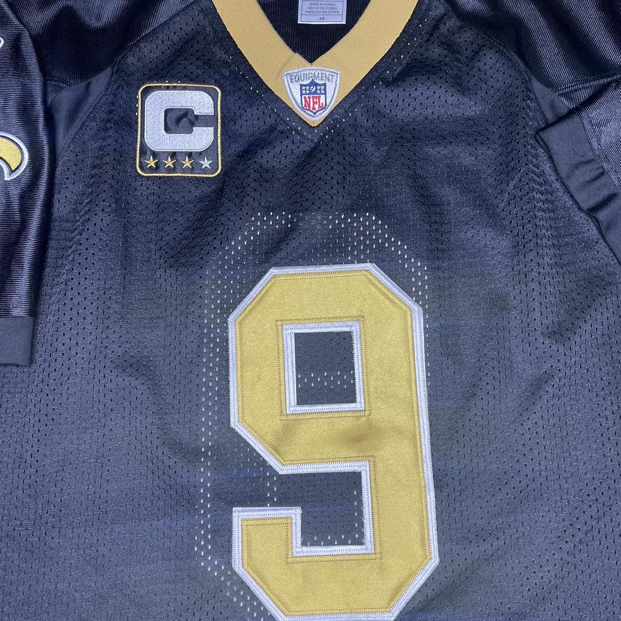 Reebok Drew Brees New Orleans Saints Stitched Jersey - Depop