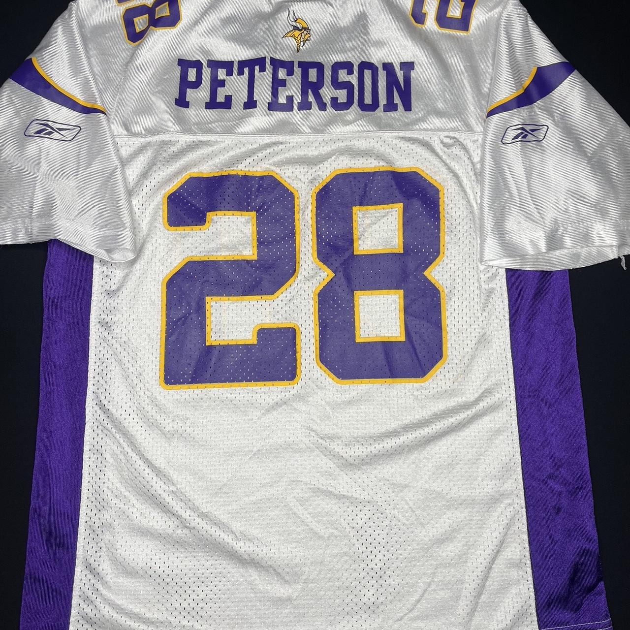 Reebok, Shirts, Adrian Peterson Minnesota Vikings Jersey