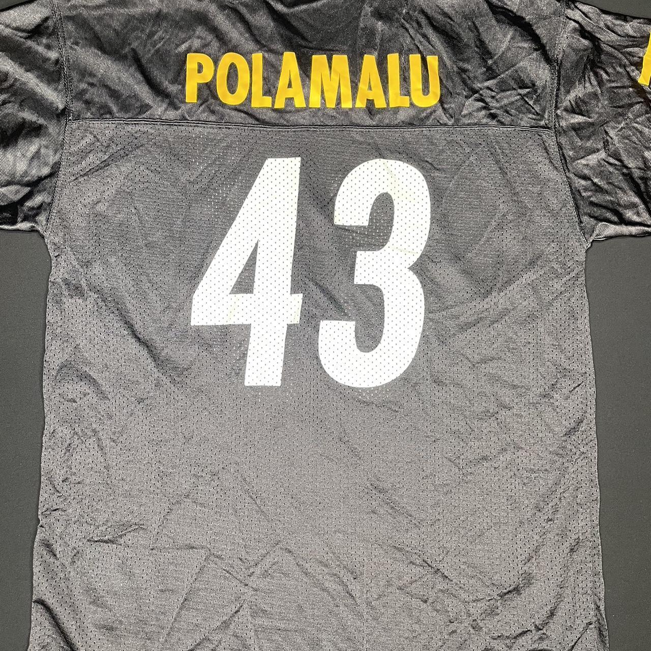 Pittsburgh Steelers Troy Polamalu Jersey 43 YXL