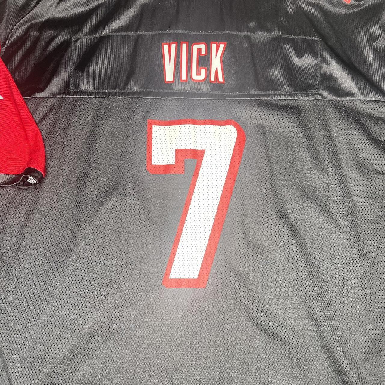 VINTAGE REEBOK MICHAEL VICK ATLANTA FALCONS JERSEY - Depop