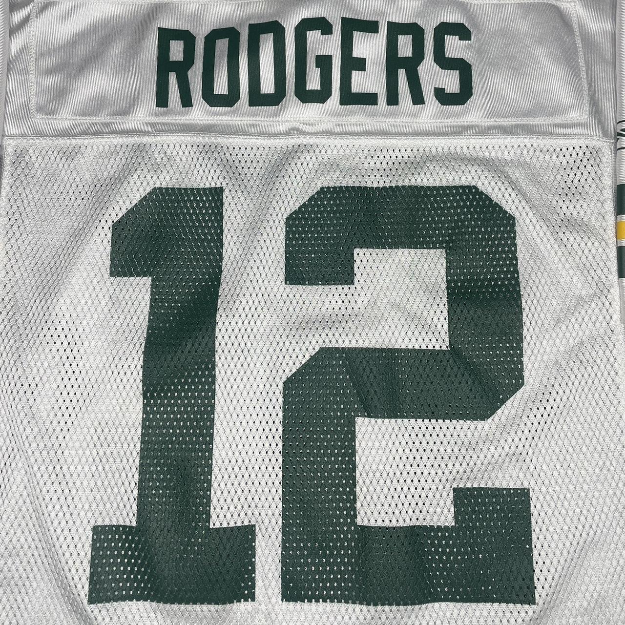 Aaron Rodgers Green Bay Packers Jersey #12 Reebok On - Depop