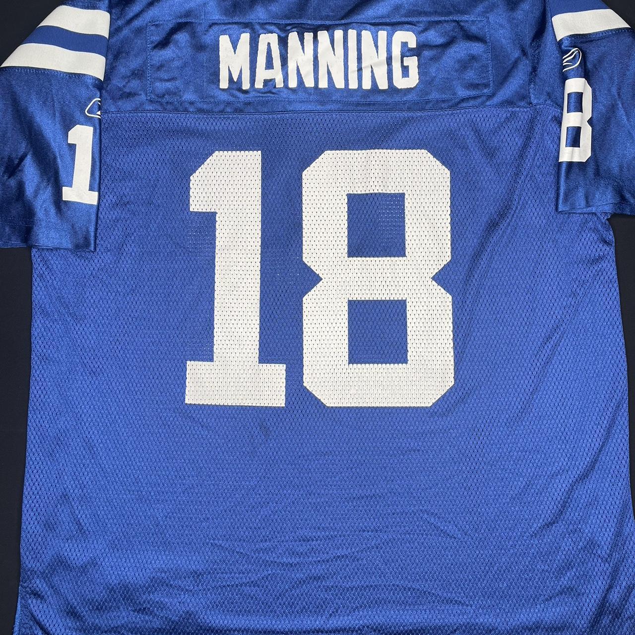 Vintage 2000s Peyton Manning Jersey Indianapolis - Depop