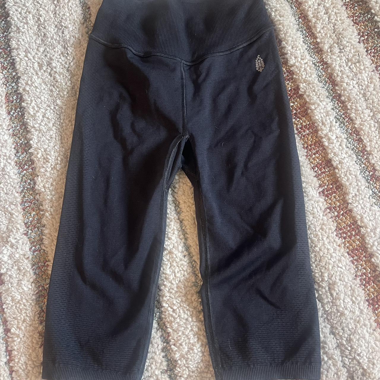Free People Crop workout pants Brand New never... - Depop