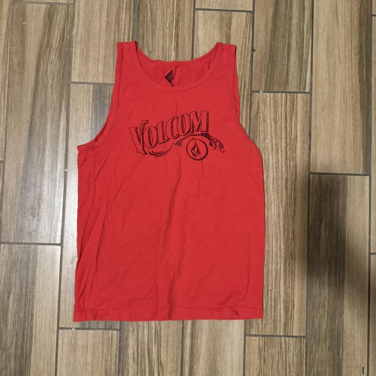 Volcom Men's Tank top - Red - S – Volcom red tank… - image 1