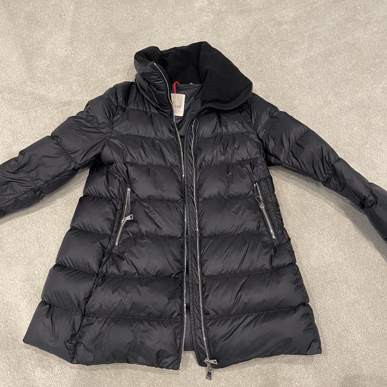 Moncler size 0 coat fit size 8-10 due to style of... - Depop