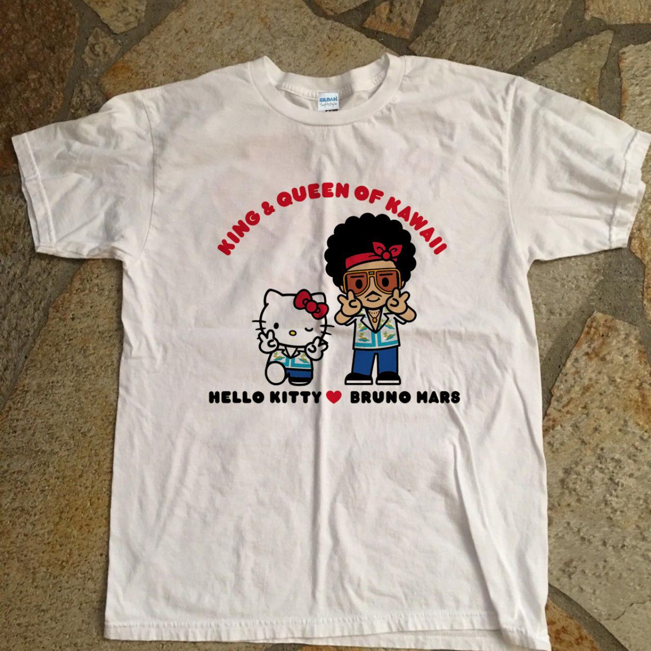 Bruno Mars Hello Kitty T-shirt Sanrio Japan limited | Depop