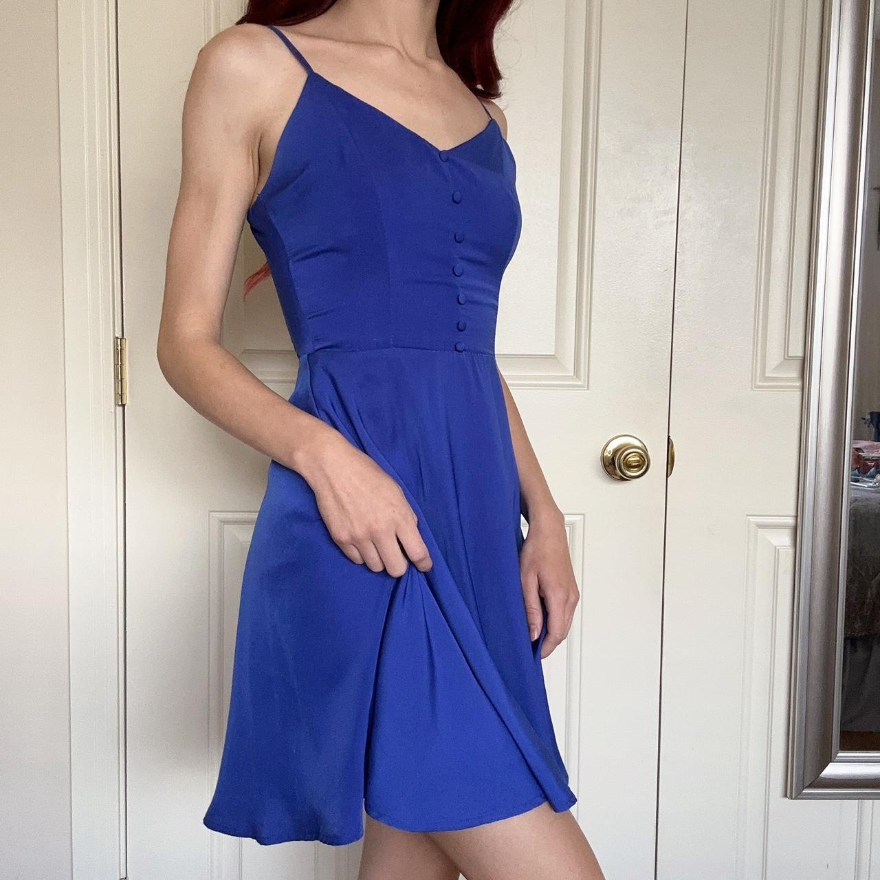 Lulus blue hot sale dress