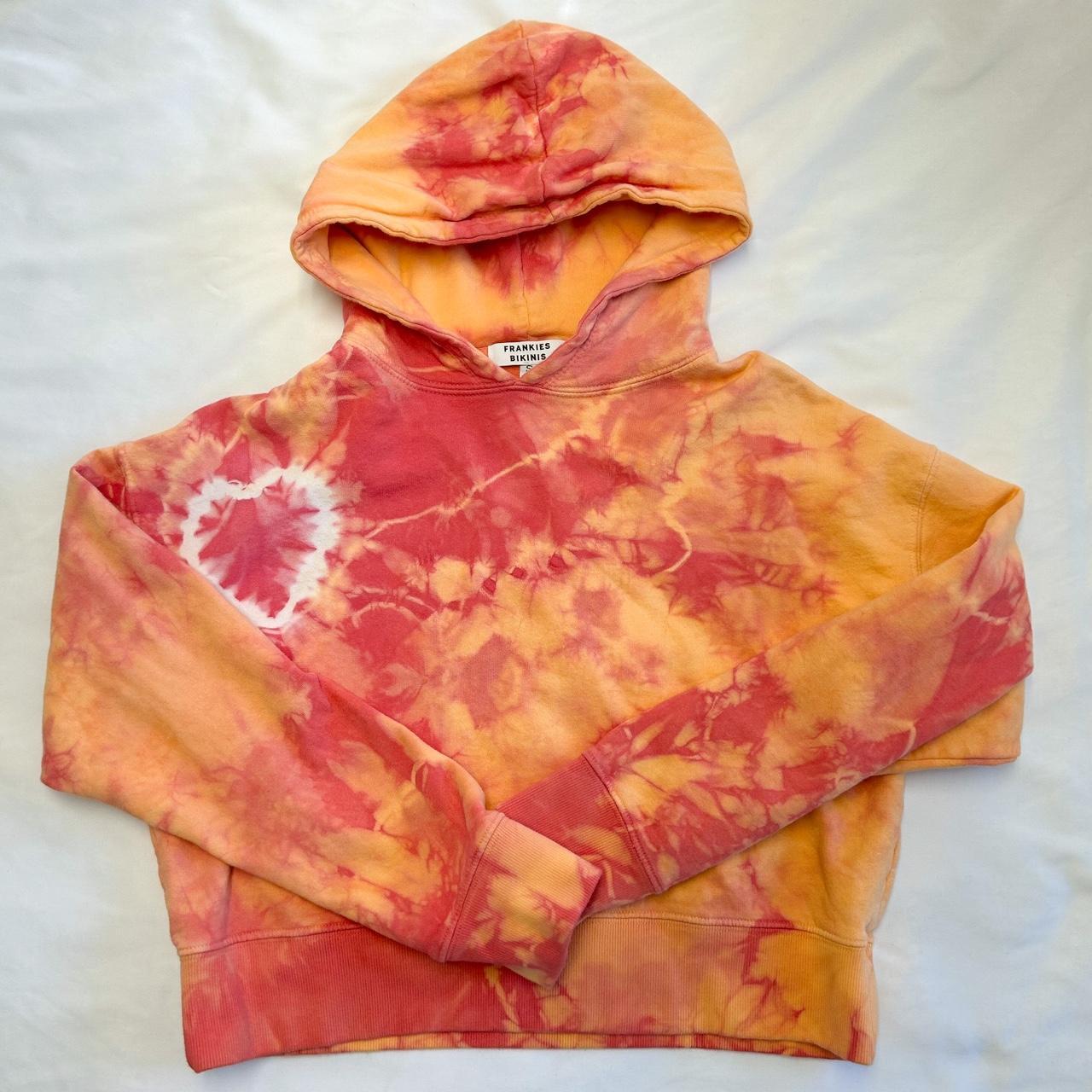 Frankie’s Bikinis Sherbet Tie Dye newest Matching Set Burl Sweatshirt Alden Sweatpants