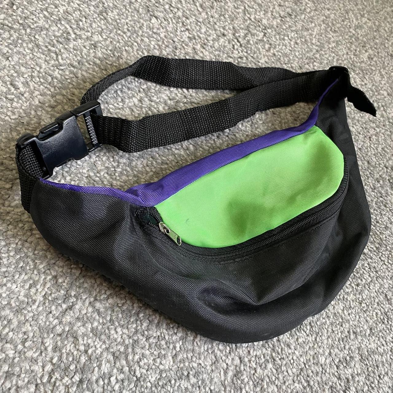 Unbranded Bum Bag Side Bag Colour Lime Green