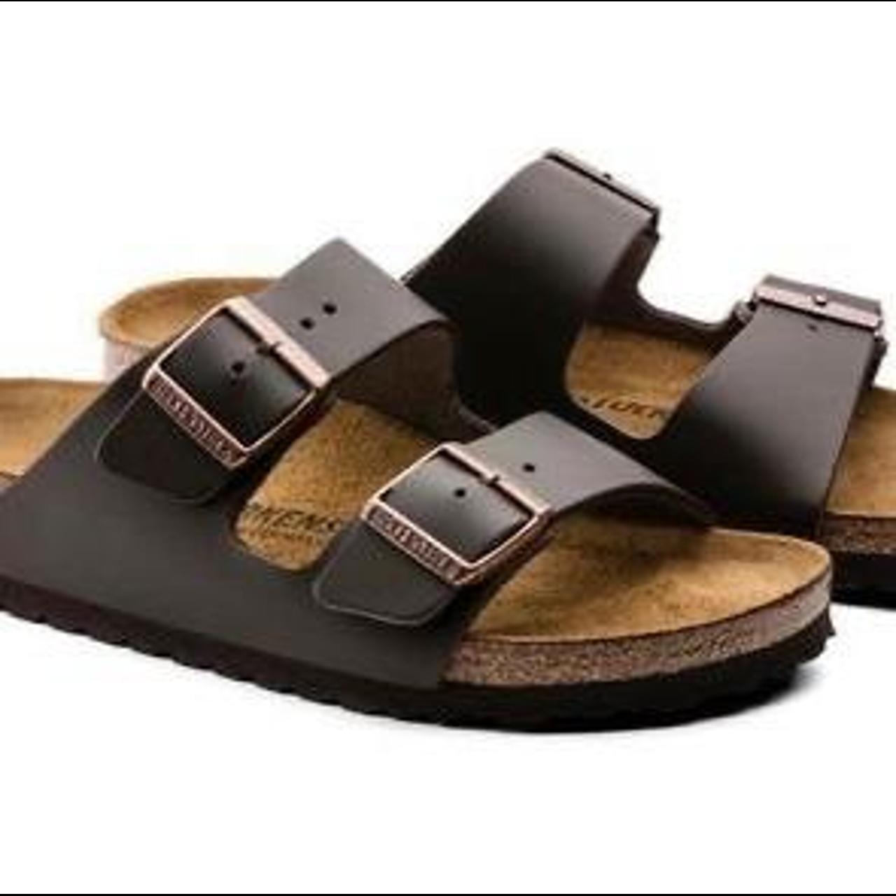 womens brown birkenstocks