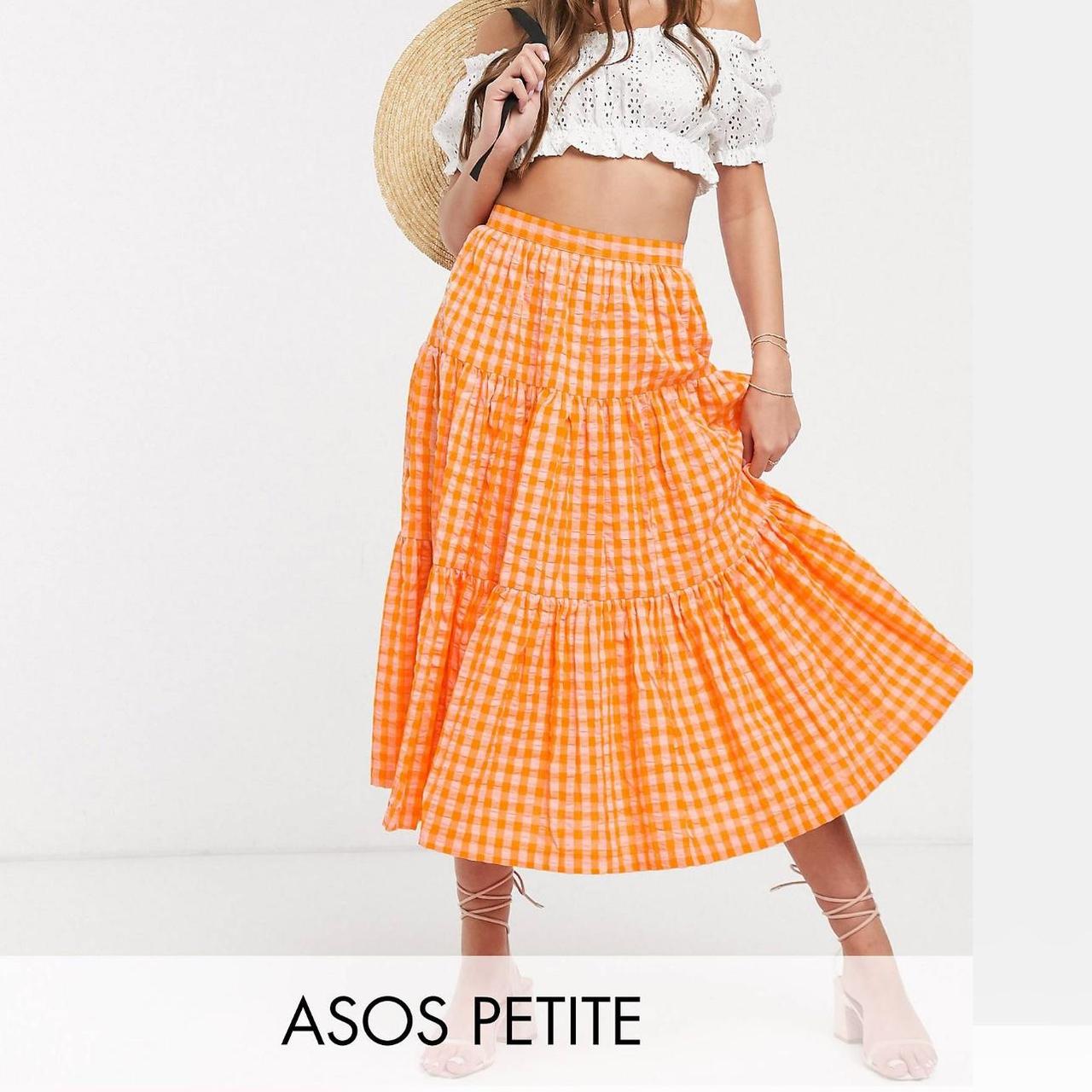 Tubular Skirt Asos Women's Midi Skirts Buy Multicoloured