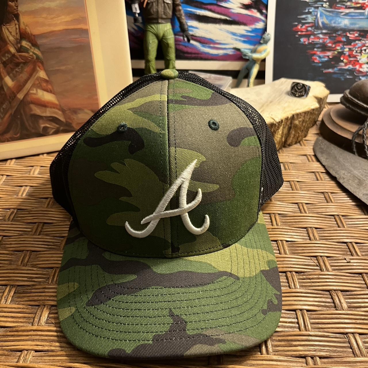 Atlanta Braves camo hat, this hat is basically brand