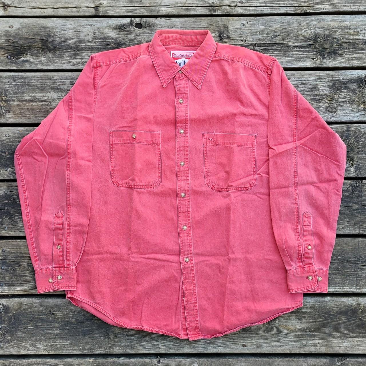 VINTAGE MARLBORO BUTTON UP LONG SLEEVE SHIRT - | Depop