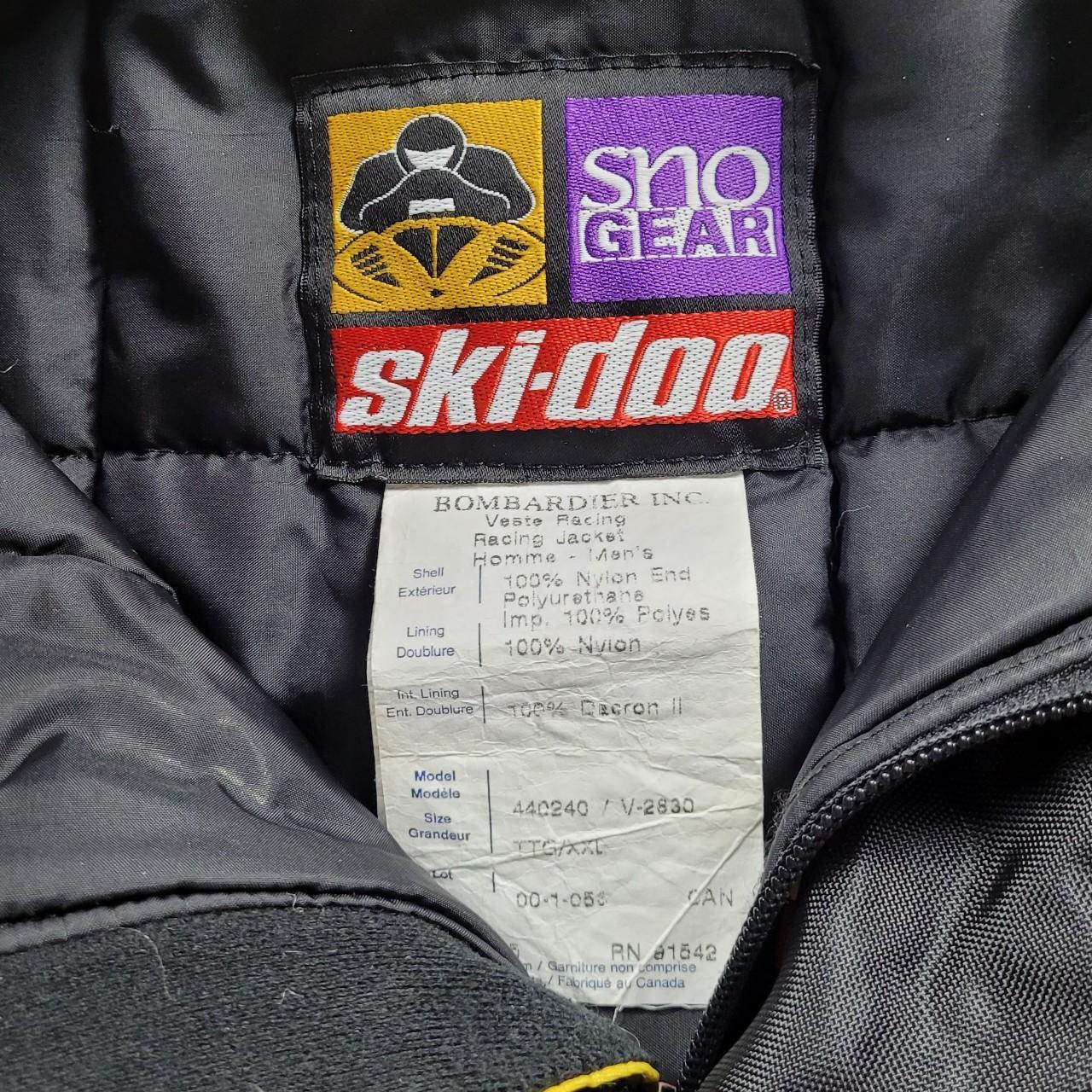 00's y2k ski-doo スノーモービル レーシングジャケット 00's y2k ski