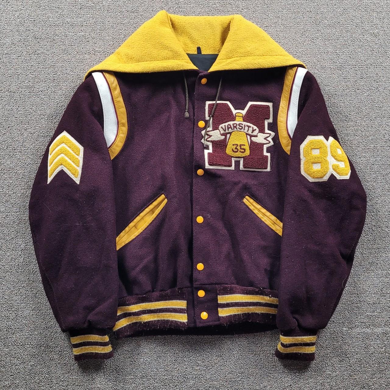 VINTAGE VARSITY / CHEERLEADER JACKET - 1980S - 80S -... - Depop