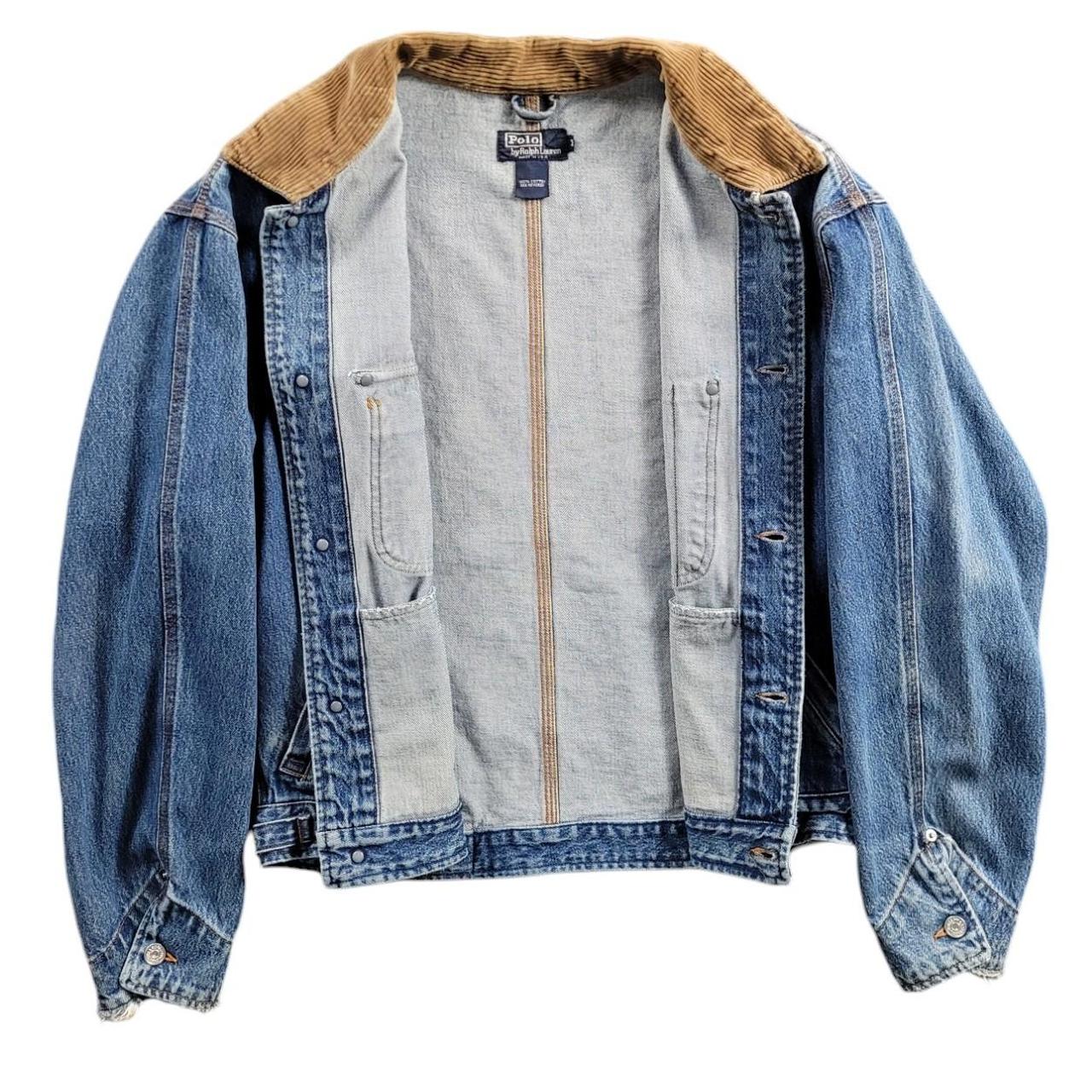 VINTAGE POLO SPORTSMAN JACKET - POLO JEAN JACKET - | Depop VINTAGE POLO SPORTSMAN JACKET - POLO JEAN JACKET - | Depop