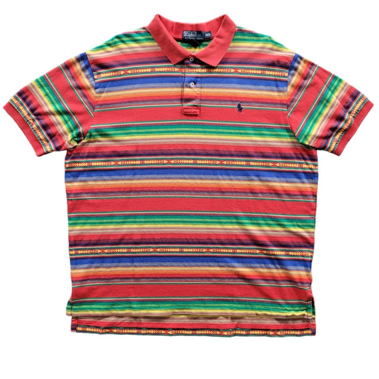 Polo Ralph Lauren Vintage 90s Short Sleeve Polo Shirt Pastel