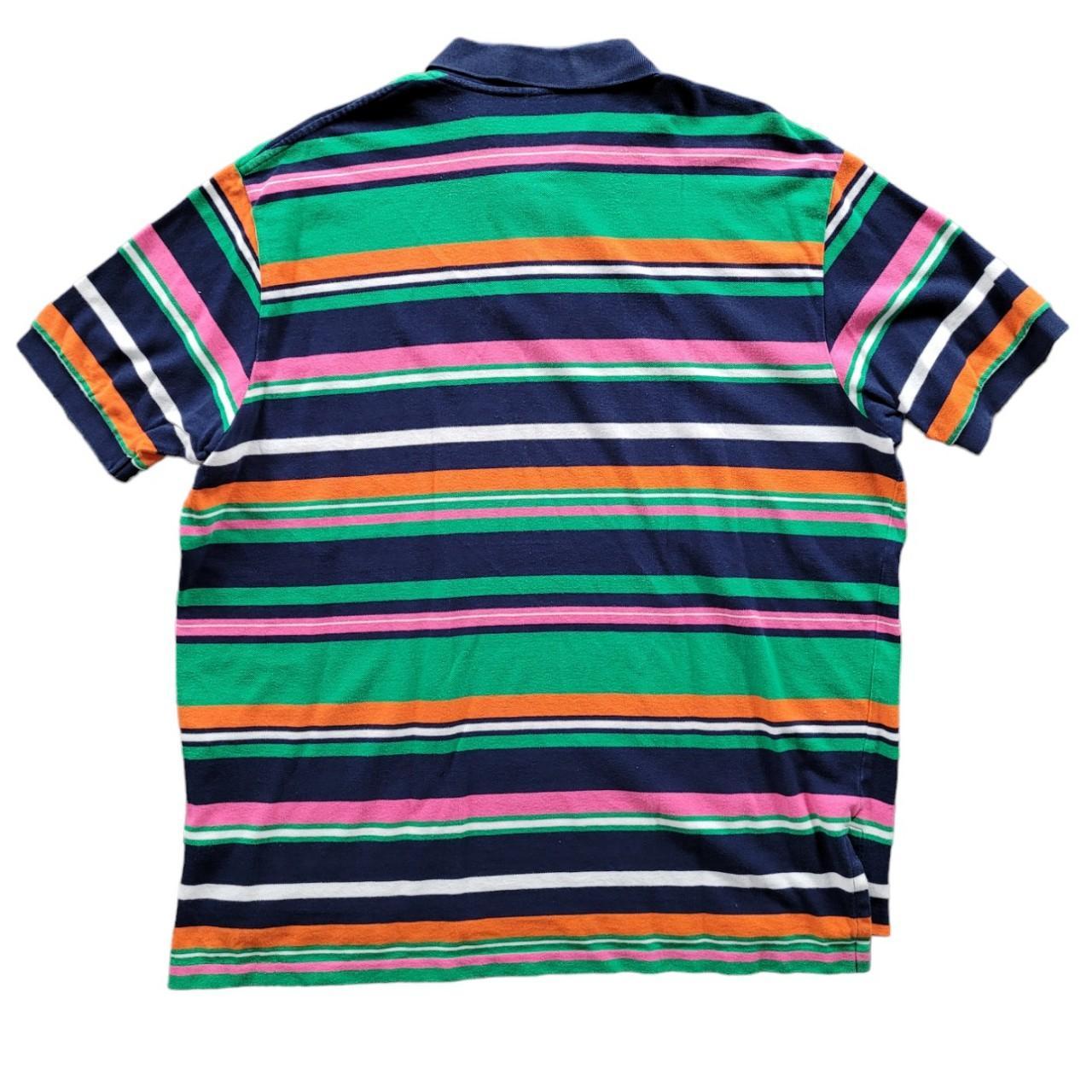VINTAGE POLO RALPH LAUREN - POLO SHIRT - STRIPED | Depop