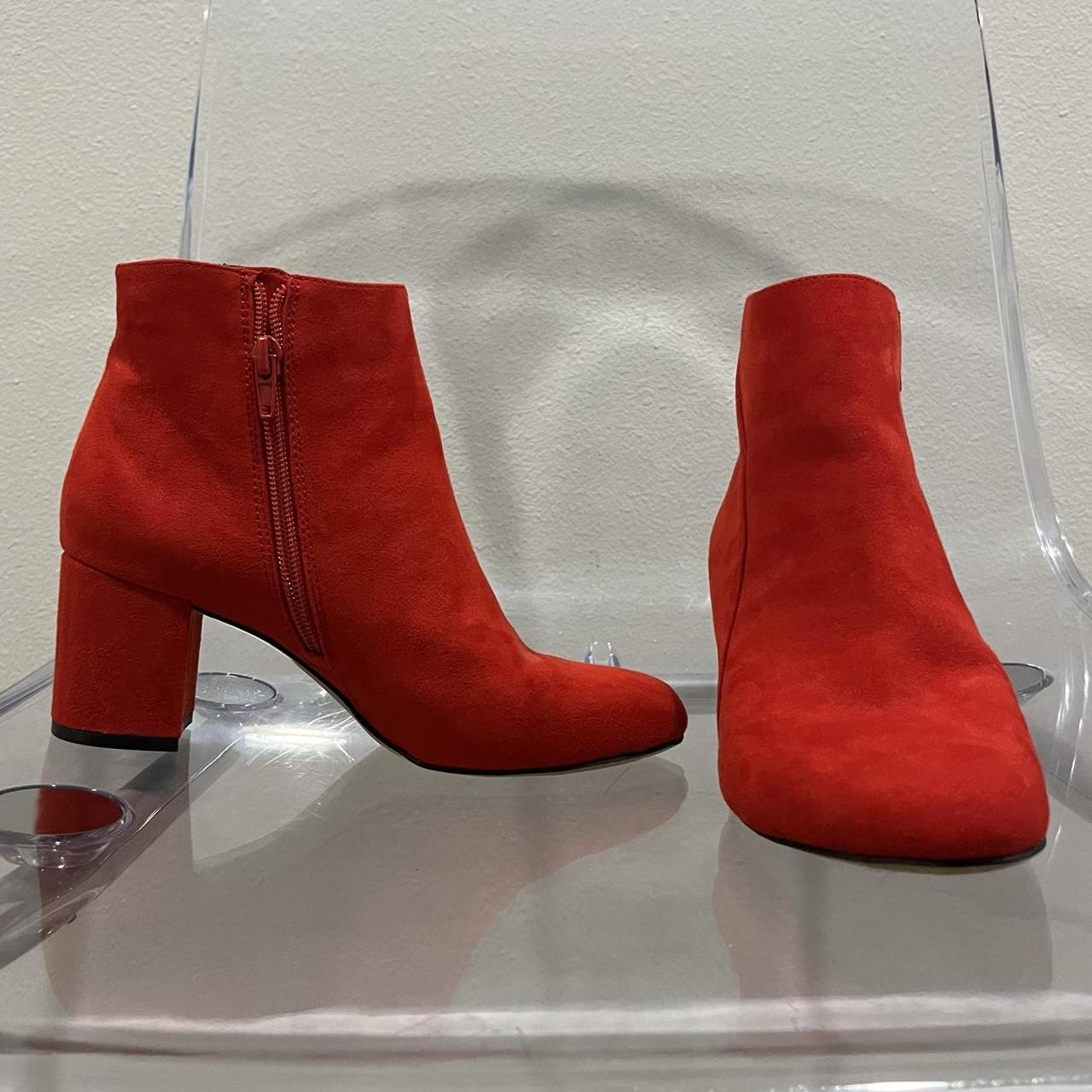 inc red boots