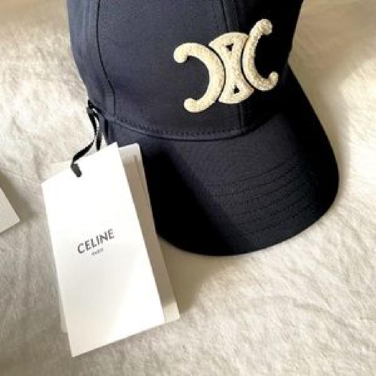 Brand new, Celine “COTTON TRIOMPHE BASEBALL CAP” in... Depop