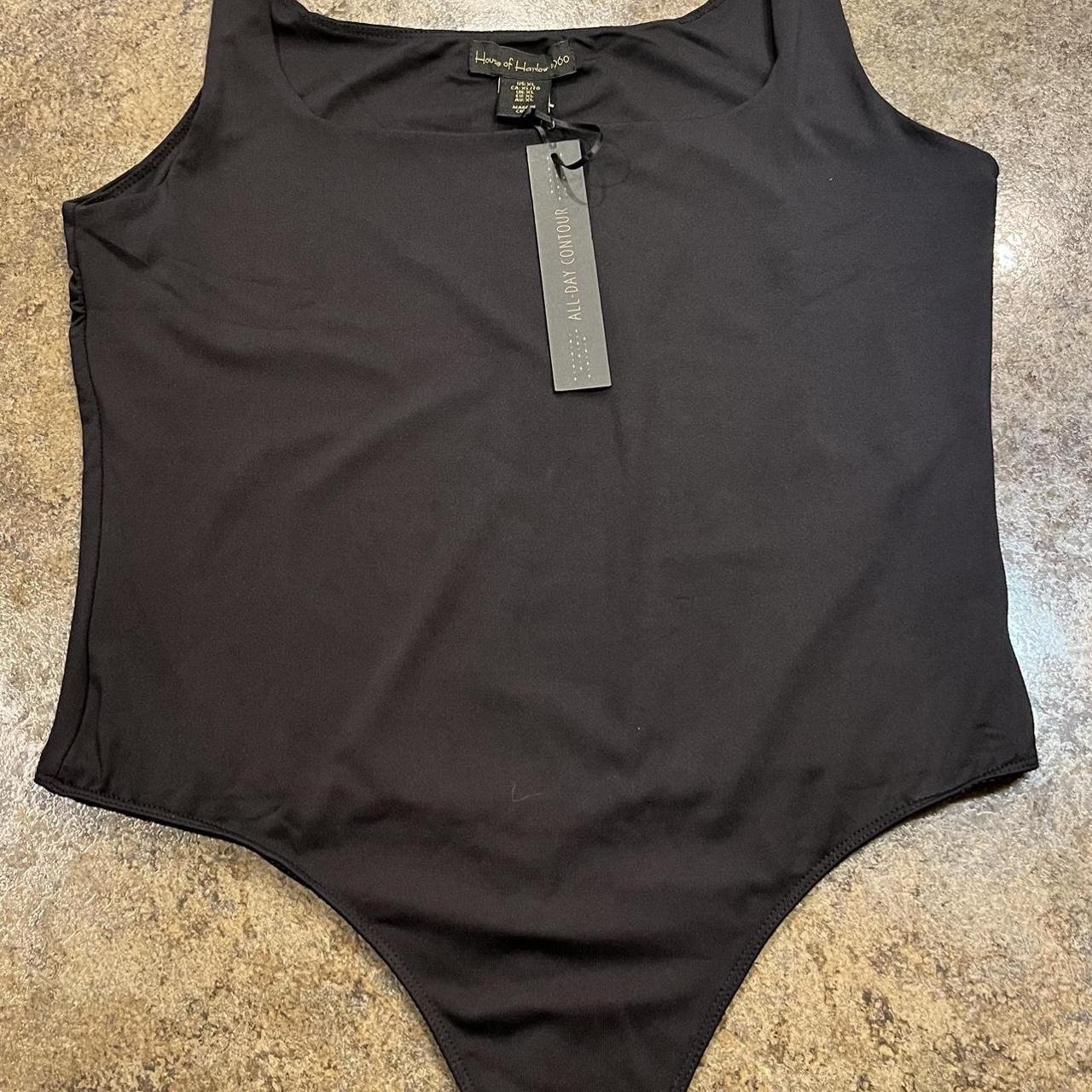 NWT House of Harlow 1960 contour thong bodysuit,... - Depop