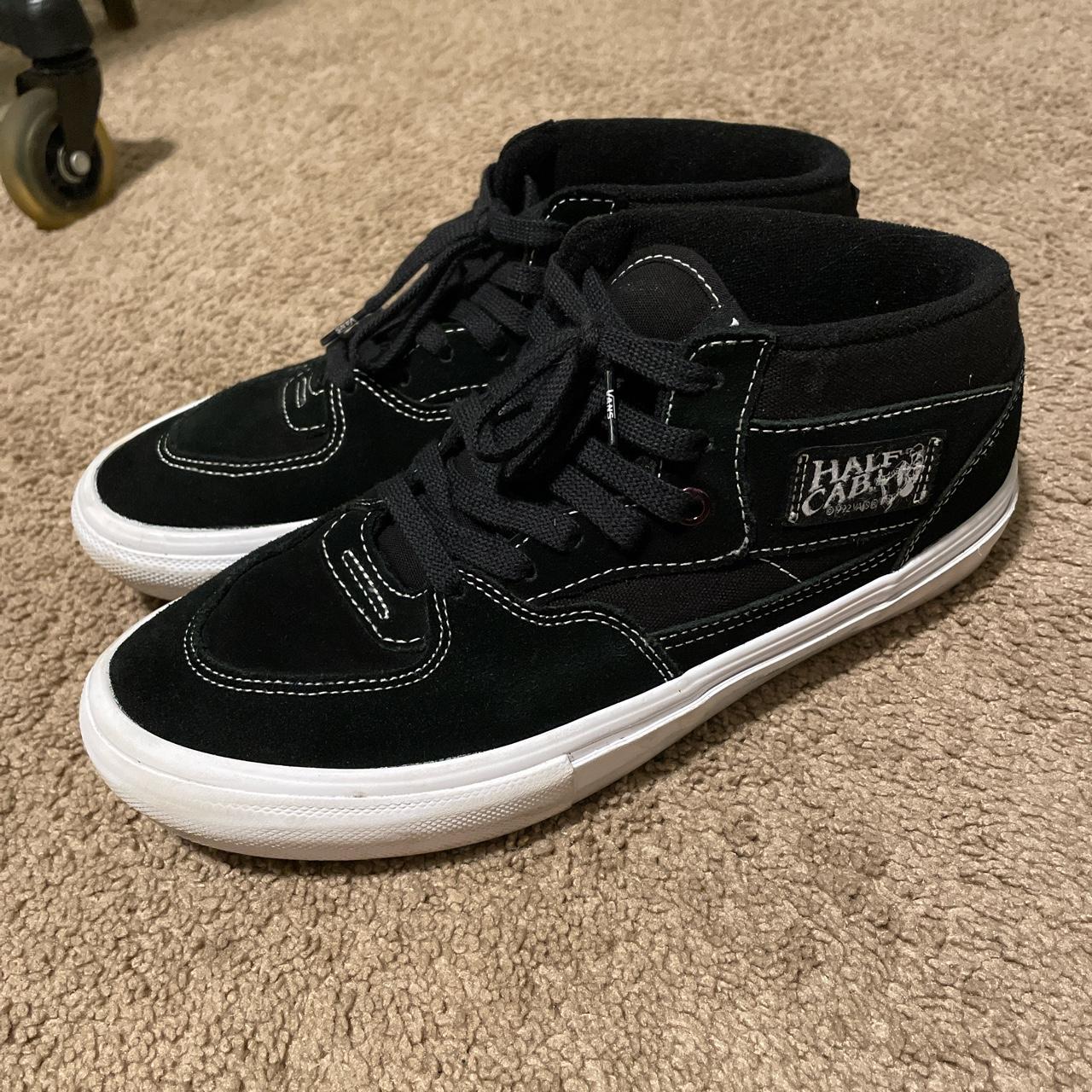 Vans Men's Black Trainers | Depop