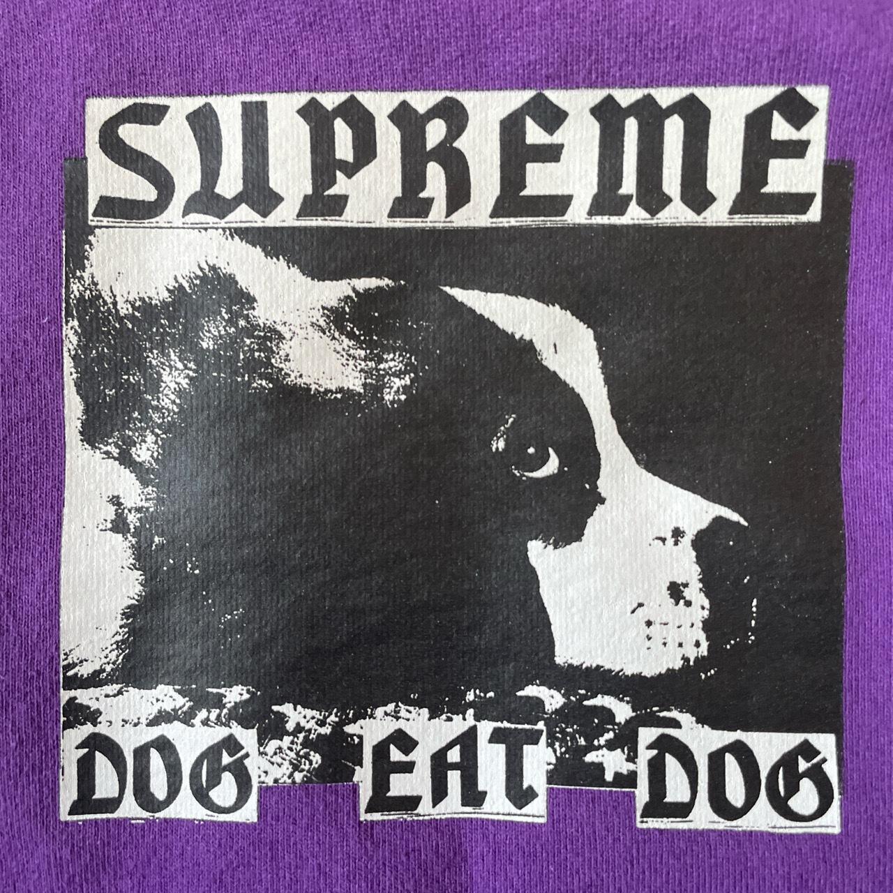 Supreme Dog Eat Dog Hooded Sweatshirt Olive