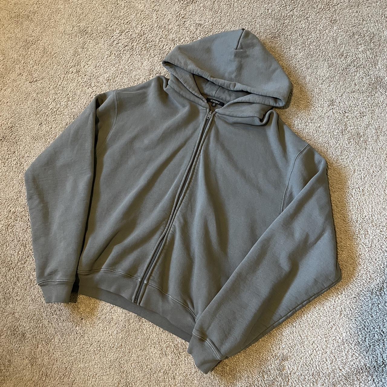 Yeezy season 6 hot sale zip up hoodie