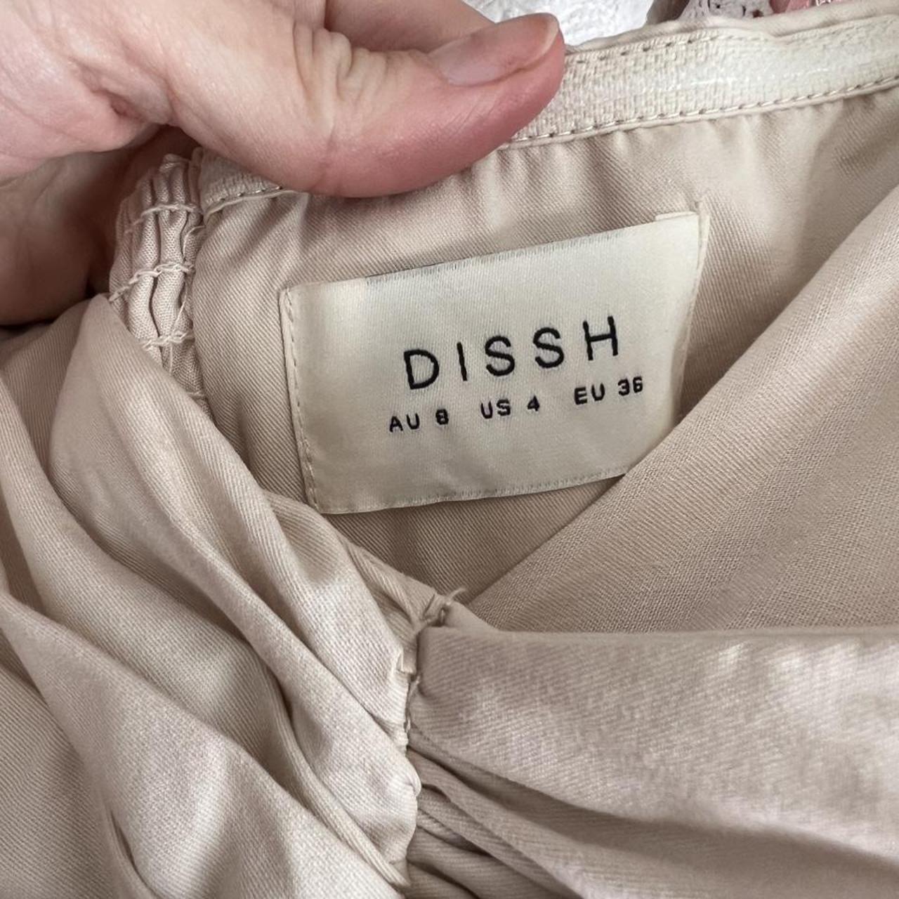 Dissh strapless dress- never worn - Depop