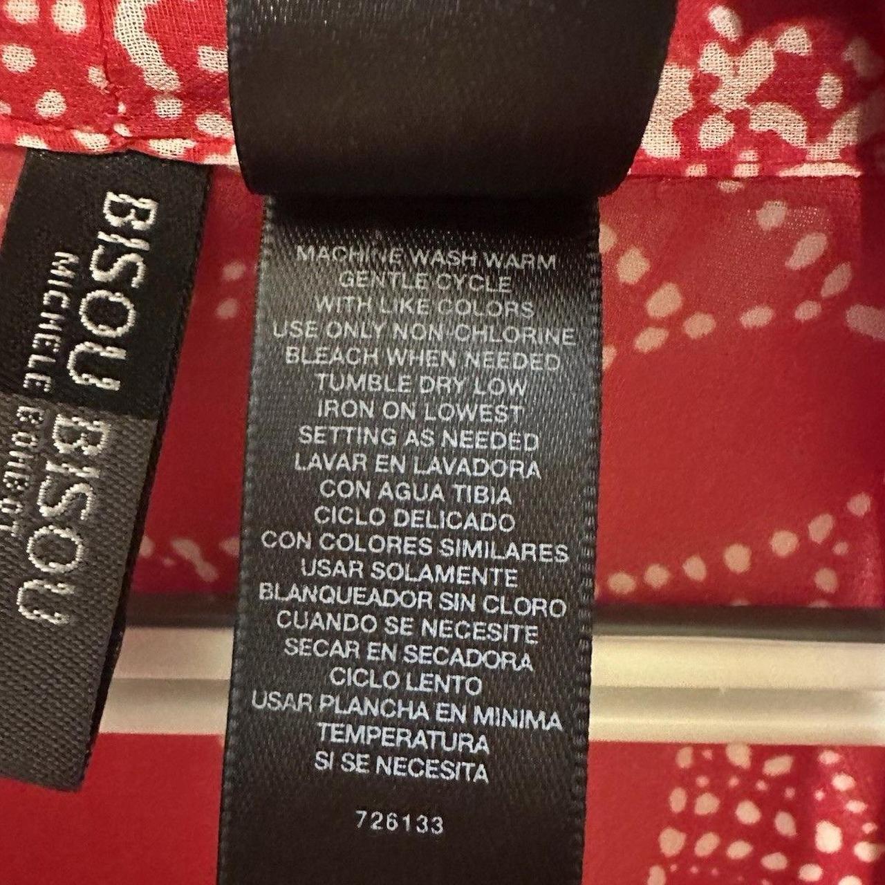 Source Unknown Women's Blouse - Red - 8 – Add a b… - image 2