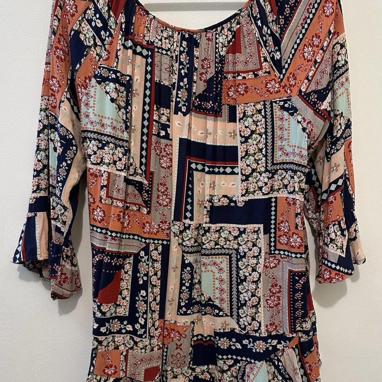 Source Unknown Women's Blouse - Multi - XL – Beau… - image 2