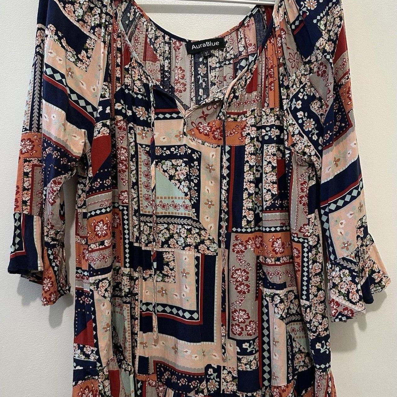 Source Unknown Women's Blouse - Multi - XL – Beau… - image 1