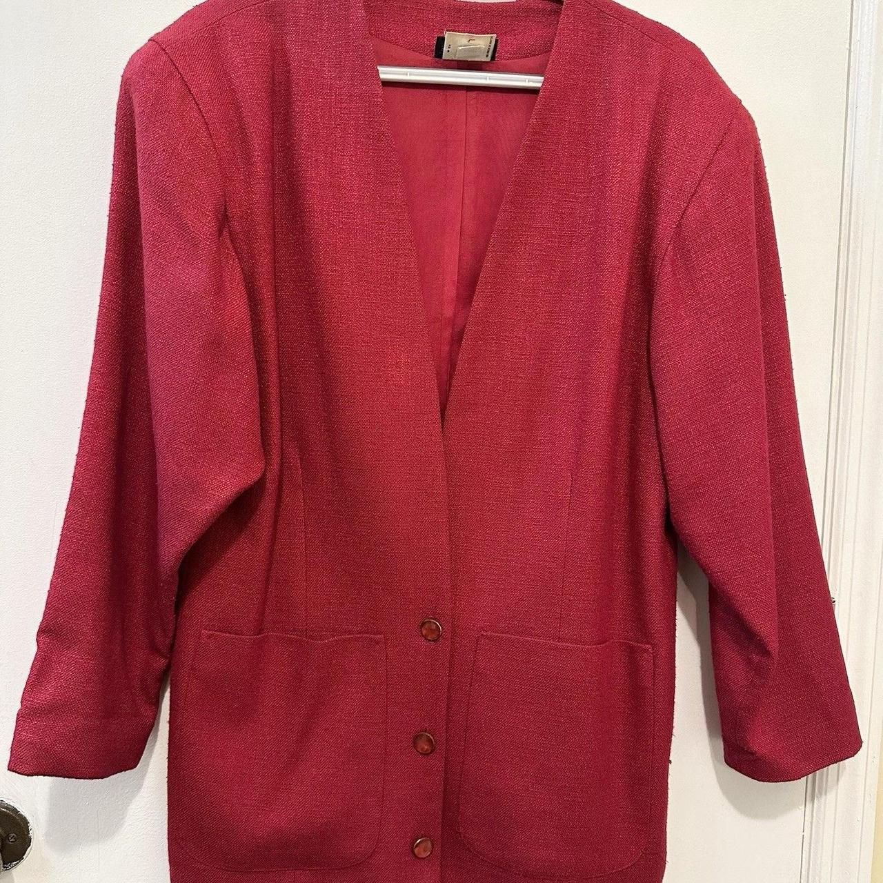 Source Unknown Women's Tailored jacket - Red - M … - image 1