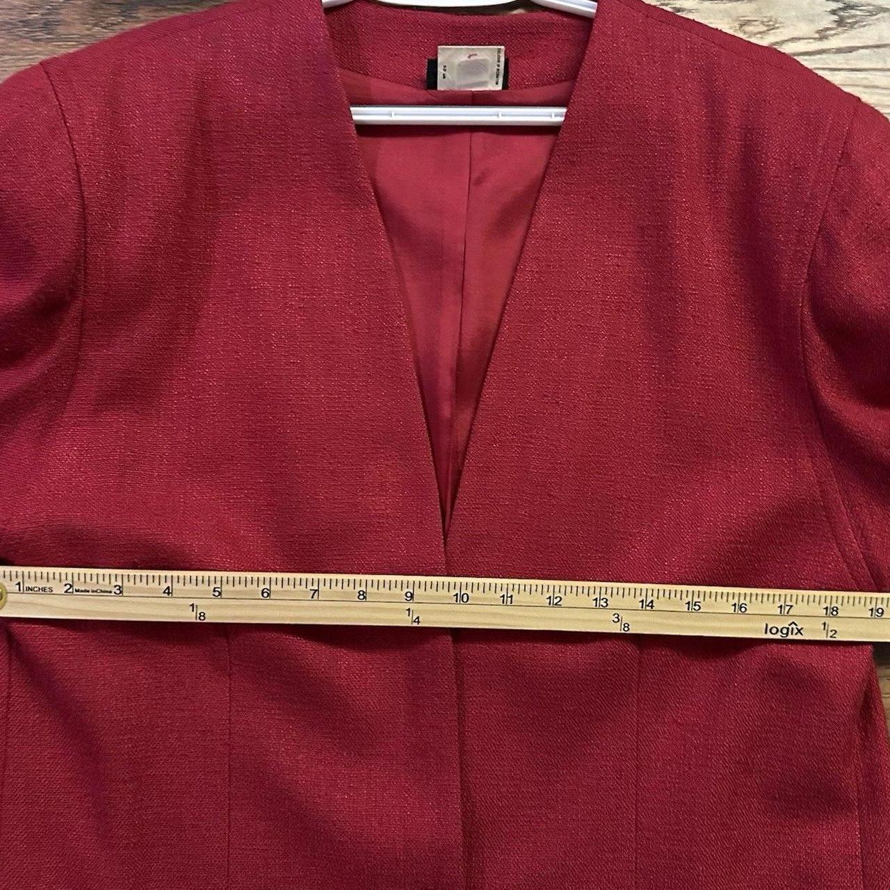 Source Unknown Women's Tailored jacket - Red - M … - image 4