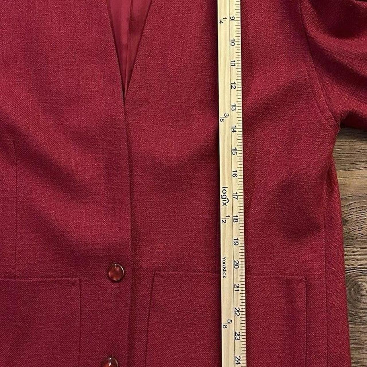 Source Unknown Women's Tailored jacket - Red - M … - image 6