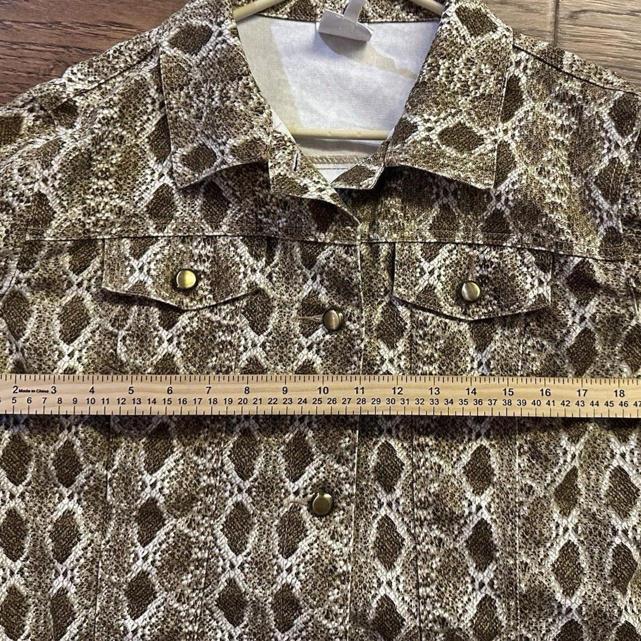 Source Unknown Women's Jacket - Brown - L – Give … - image 3