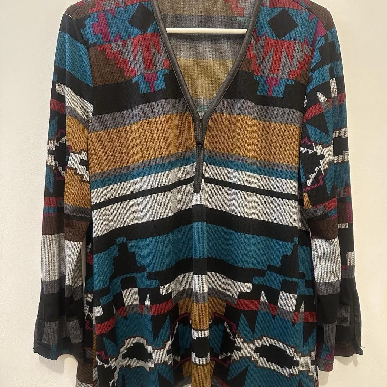 Source Unknown Women's Blouse - Multi - M – Kaktu… - image 1