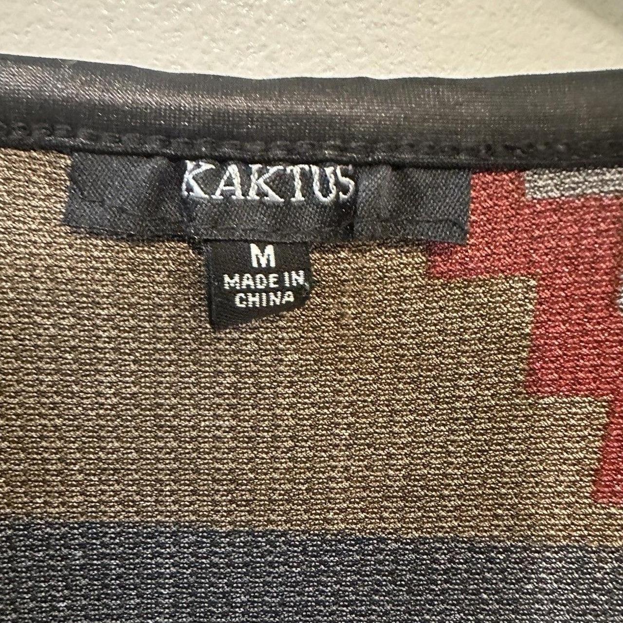 Source Unknown Women's Blouse - Multi - M – Kaktu… - image 3