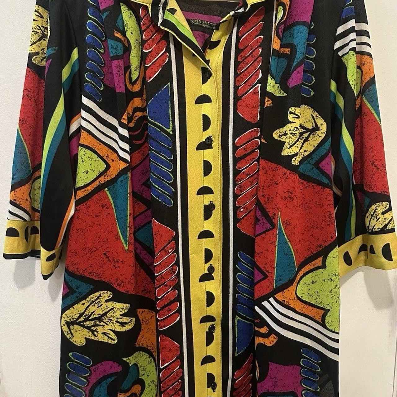 Source Unknown Women's Blouse - Multi - XL – Bold… - image 1