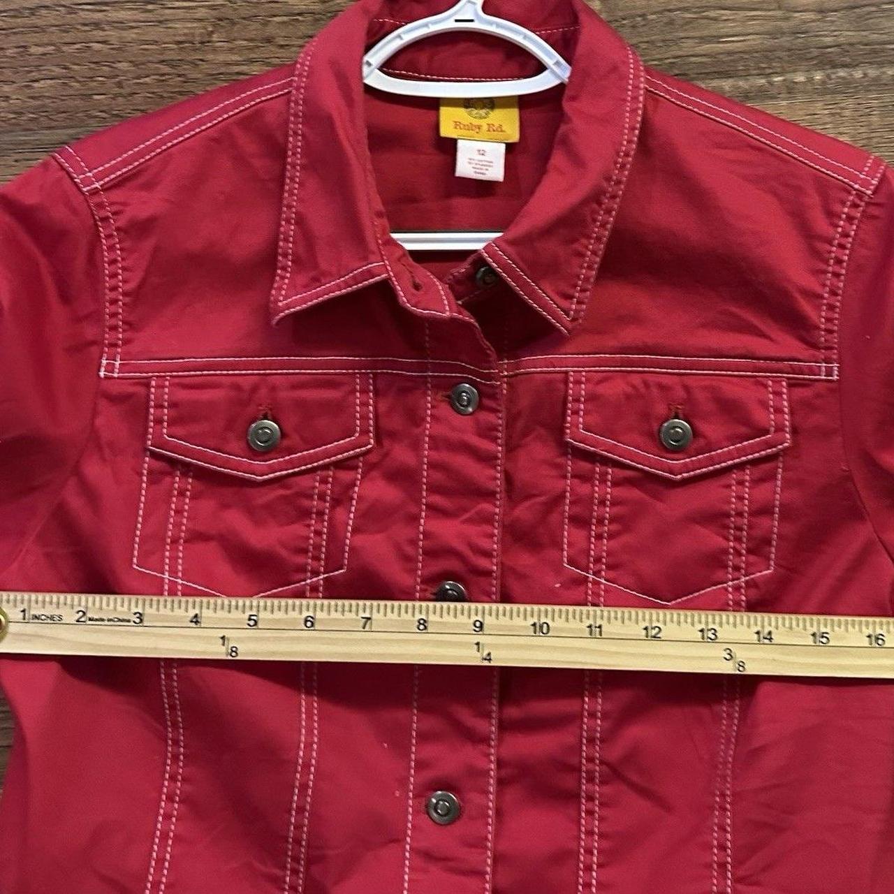 Ruby Rd. Women's Jacket - Red - 12 – Ruby Rd. wom… - image 4