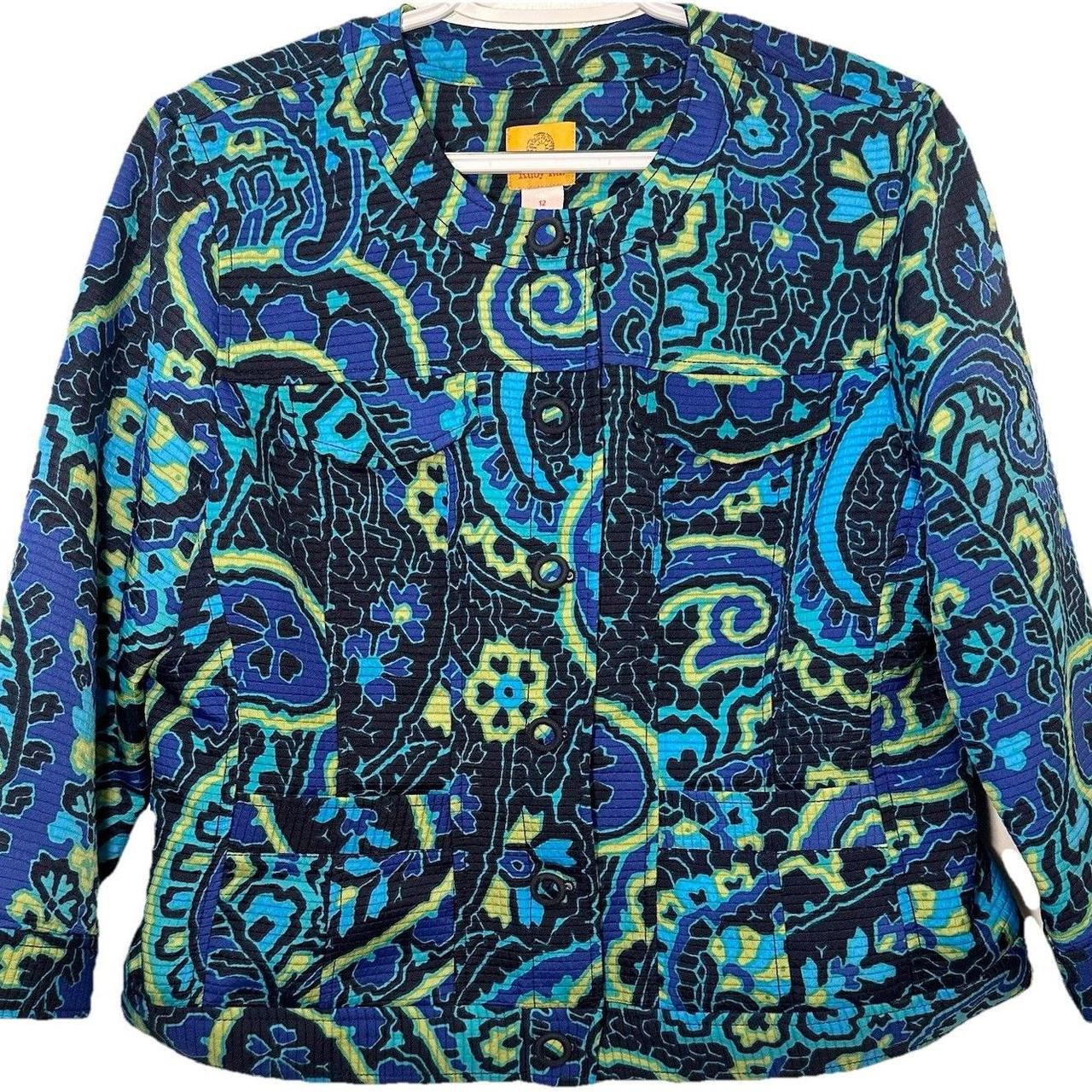 Ruby Rd. Women's Jacket - Blue - 12 – Ruby Rd. qu… - image 1