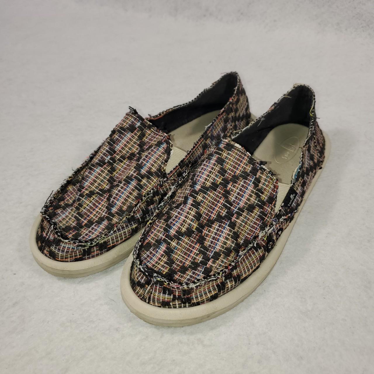 Sanuk Shoes Women's Size 10 Donna Weave Loafer - Depop