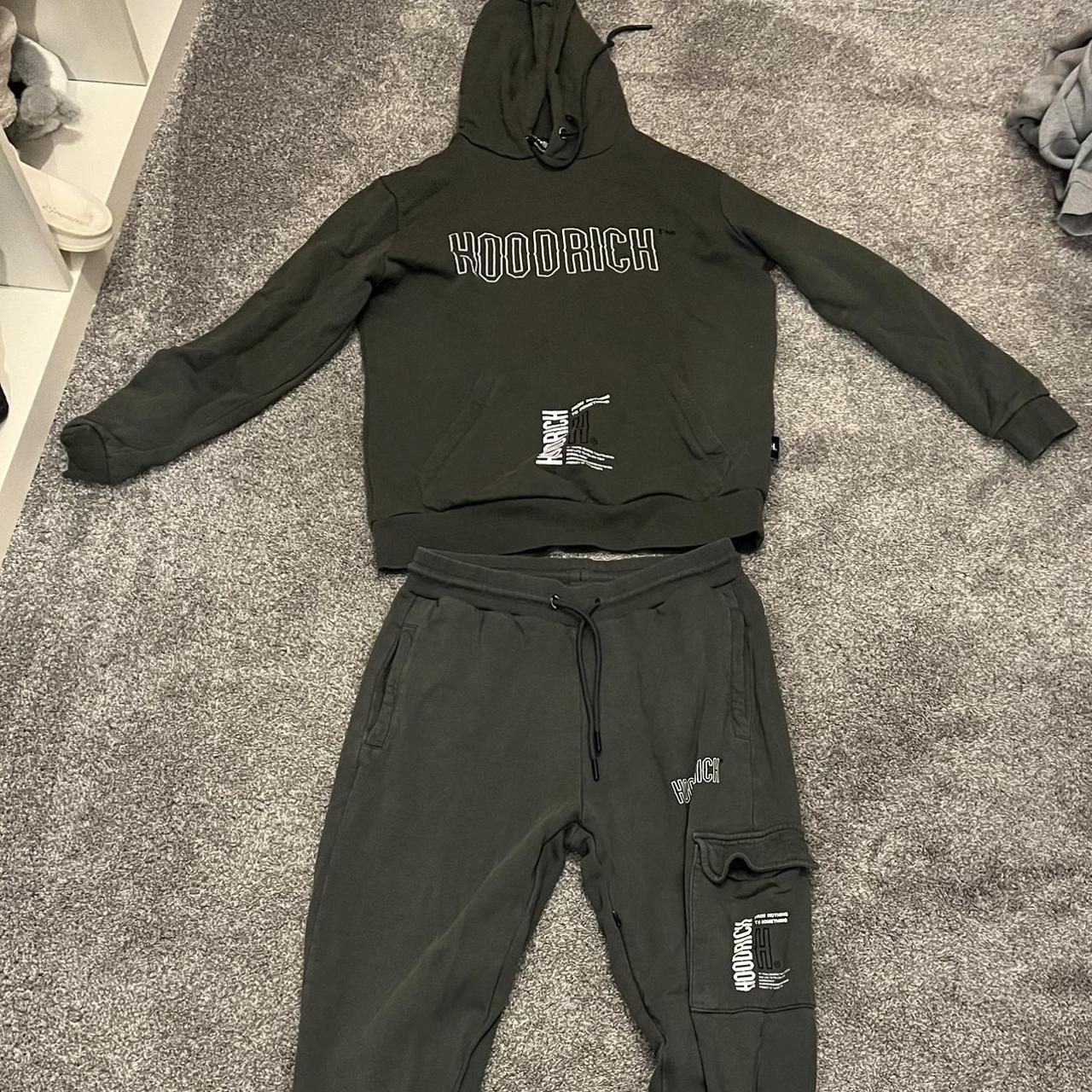 full hoodrich tracksuit in mint condition. Worn once... - Depop