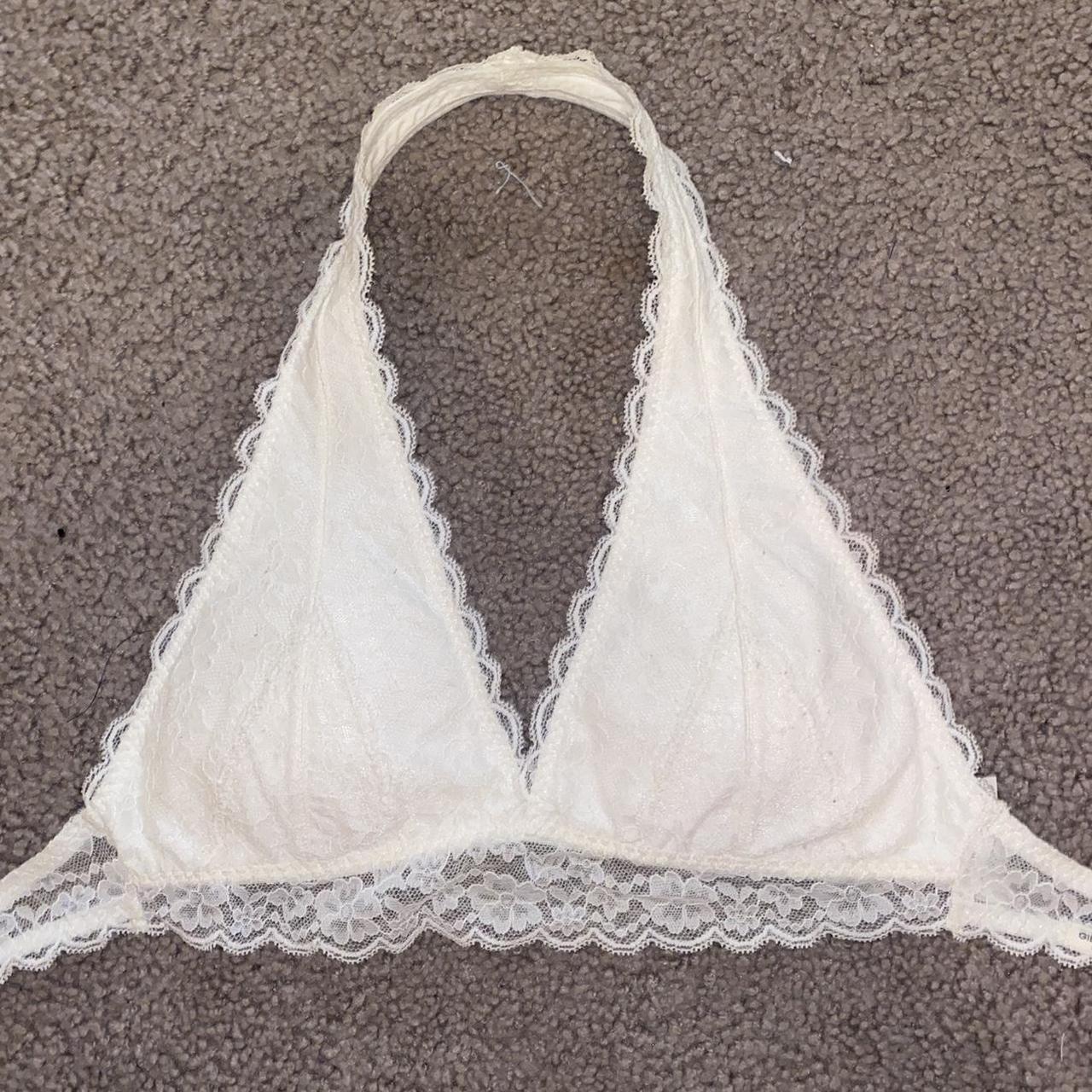Zara lace bralette top, never worn, brand new with - Depop